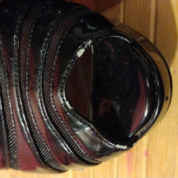 Apostrophe,Size 7, Patent leather, lace up, high heel shoes - Picture 6 of 7